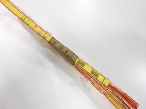 未使用品　正絹　手組帯締め